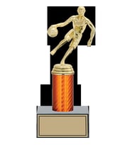 ODAK KUPA - Figürlü Kupalar - Basketbol Kadın Figürlü Kupalar FG-003 A - 24 cm