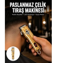 1800 Mah Bataryalı Uzun Kullanım Süreli Şarjlı Tıraş Makinesi Yeni Nesil