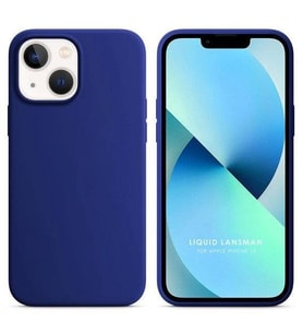 Apple iPhone 13 6.1'' Liquit Lansman Silikon Lacivert