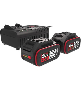 Kress Kad21 20Volt 4.0Ah Li-Ion Krosspack 2 Adet Akü Ve Akü Şarj Cihazı (Standart)