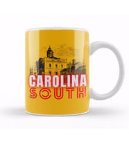 South Carolina state flag gift   vintage Retro Rainbow Style Kupa Bardak Porselen