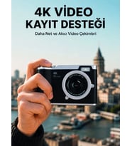 48 Mp Dijital Kamera 4k Video Çekim Özellikli Kompakt Tasarım