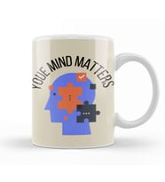 YOUR MIND MATTERS Kupa Bardak Porselen