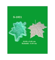 İnce Çınar Yaprağı Silikon Kalıp (S1021)