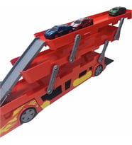 *+48 cm  3 Katlı Sürat Pistli Tır 3 Arabalı 0323 (Kırmızı)