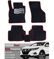 Nissan Qashqai (2014-2021) Uyumlu EVA Paspas Tam Set–Birebir Uyum,Su Geçirmez,Kolay ve Hızlı Montaj