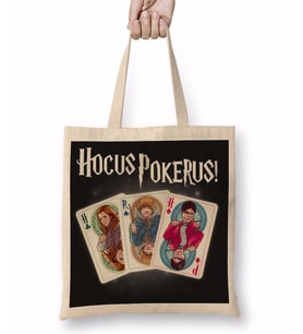 Harry Potter Hocus Pokerus Bez Çanta Uzun Saplı