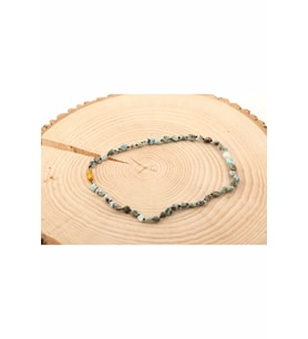 Larimar Natural Kesim Doğal Taş Kolye