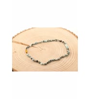 Larimar Natural Kesim Doğal Taş Kolye