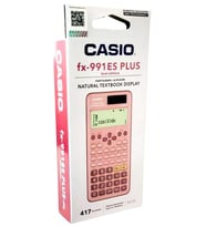 Casio Hesap Makinası Bilimsel Fonksiyonlu Plus 2nd Edition 417 Pembe FX991ES