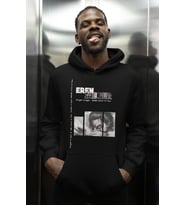 Eren Yaeger Attack On Titan Baskılı Unisex Oversize Anime Karakter Hoodie