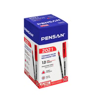 Pensan 2021 1.0 Üçgen Tükenmez Kalem 50 Adet