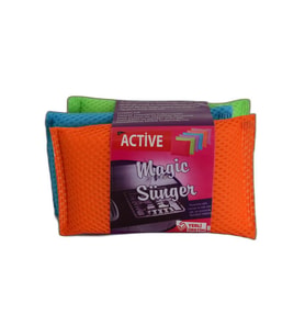 Active Magic Sünger Mutfak Bulaşık Süngeri Karışık Renkli 3 Adet