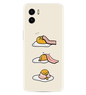 Vivo Y15S Y32 Y33S Y51 Y53S Kılıf Desemli Silikon Sweety Egg 1322