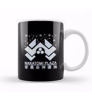 Die Hard Nakatomi Plaza Christmas Snow Logo Kupa Bardak Porselen