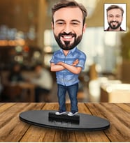 Kişiye Özel Karikatür Biblo