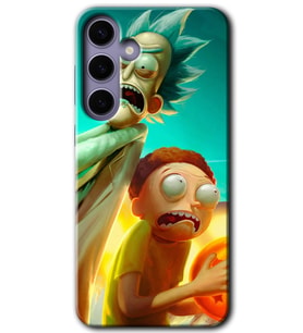 Galaxy S24 Plus Kılıf HD Desen Baskılı Kılıf - Rick Morty