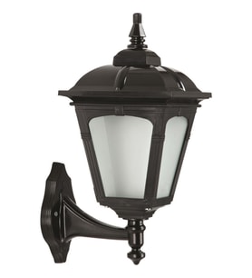 AVONNI BAP-68185-BSY-M4 Siyah Boyalı Dış Mekan Aydınlatma E27 ABS Polikarbon Cam 25x20cm