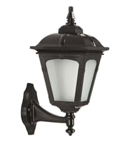 AVONNI BAP-68185-BSY-M4 Siyah Boyalı Dış Mekan Aydınlatma E27 ABS Polikarbon Cam 25x20cm