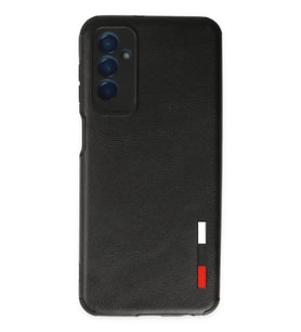 Newface Samsung Galaxy M13 Kılıf Loop Deri Silikon - Siyah