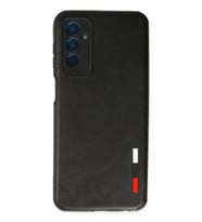 Newface Samsung Galaxy M13 Kılıf Loop Deri Silikon - Siyah