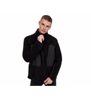 Only Onsvillads Sherpa Mix Jacket Otw Erkek Polar Ceket 22022512-BLACK Siyah