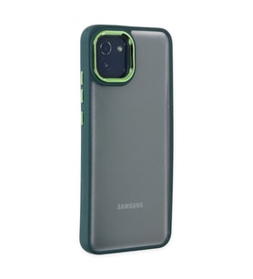 Samsung Galaxy A03 Kılıf Dora Kapak - Haki Yeşil