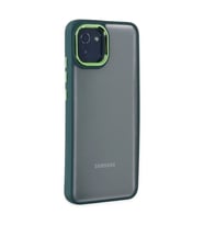 Samsung Galaxy A03 Kılıf Dora Kapak - Haki Yeşil