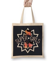 Feminism Super Girls Bez Çanta Uzun Saplı