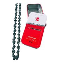 DAKKIN 36diş 3/8" .050" 1.3mm 7/32" 5.5mm 72DX072E Yuvarlak Kesik Kutu Zincir
