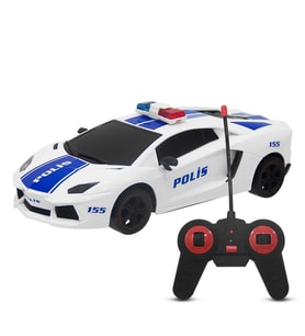 Toysan Uzaktan Kumandalı Şarjlı 1:16 Polis Arabası TOY-08