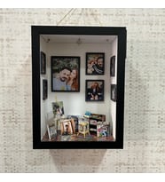 Ressam Hediyelik Kişiye Özel Çerçeve Diorama Sanatı