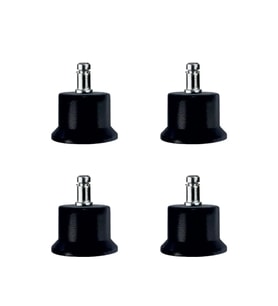 Bekleme Bingo Ayak Geçmeli Pimli - 50MM - Siyah 11MM HKS282 - 4 Adet