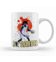 Deaaron Fox De'Aaron Fox Vintage Art  Legend Basketball Gift Vintage Retro Style Kupa Bardak Porselen
