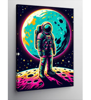 Kanvas Tablo Kozmik Astronot