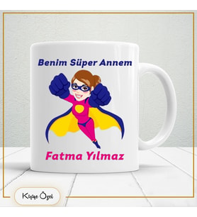 Kişiye özel Annelere Özel Hediye Çay Kahve Kupa Bardak-anne5