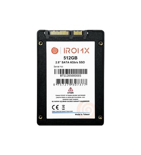 IROMX 512GB 500/480MB/s 2.5" SATA 3.0 SSD IR512GS3