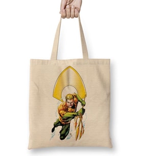 Aquaman Dc Bez Çanta Uzun Saplı