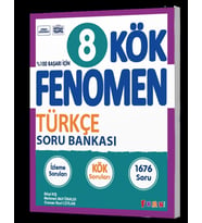 FENOMEN YAYINCILIK 8 KÖK Türkçe Soru Bankası