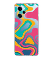 PrintiFy Xiaomi Redmi Note 12 Pro 5G Uyumlu Kamera Korumalı Renkli Desen Tasarımlı Kılıf