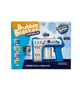 Bubble Blaster Köpük Baloncuk Tabancası Çift Çıkışlı Sesli Işıklı 5+