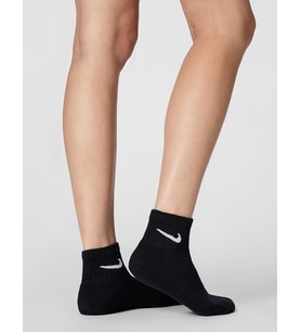 Everyday Cush Unisex Siyah 3'lü Çorap