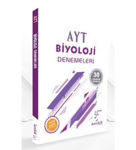karakök yayınları Güncel Karekök Yayınları Güncel AYT Biyoloji Denemeleri (30Çözümlü Deneme) (Çok Renkli)