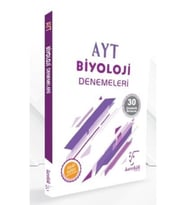 karakök yayınları Güncel Karekök Yayınları Güncel AYT Biyoloji Denemeleri (30Çözümlü Deneme) (Çok Renkli)