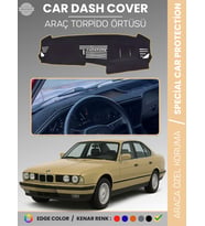 BMW E34 5 SERİSİ AİRBAGSİZ (1988-1996) Torpido Örtüsü Panel Torpido Koruma Tam Uyum Çatlamayı Önler
