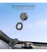 Vakumlu Manyetik Araç İçi Telefon Tutucu