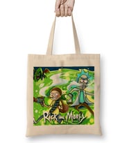 Rick And Morty 010 Bez Çanta Uzun Saplı