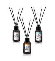 Bambu Çubuklu Oda Kokusu Amber ve Vanilya Ferahlığı ile Peach Tea ,Cotton Flower x3 100 ml