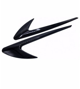 ESNEK Tampon Çamurluk Venti Çamurluk Izgara Body Kit Parlak Siyah Piano Black 