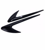 ESNEK Tampon Çamurluk Venti Çamurluk Izgara Body Kit Parlak Siyah Piano Black 